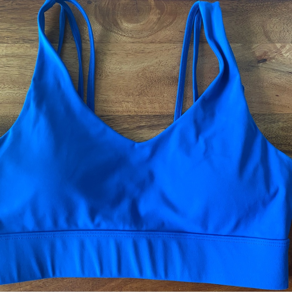 The Iwa company blue sports bra na pali collection
